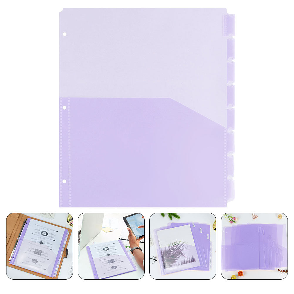 2Sets Binder Dividers A4 3-Hol - Tab Divider A4 บทวิจารณ์และราคา