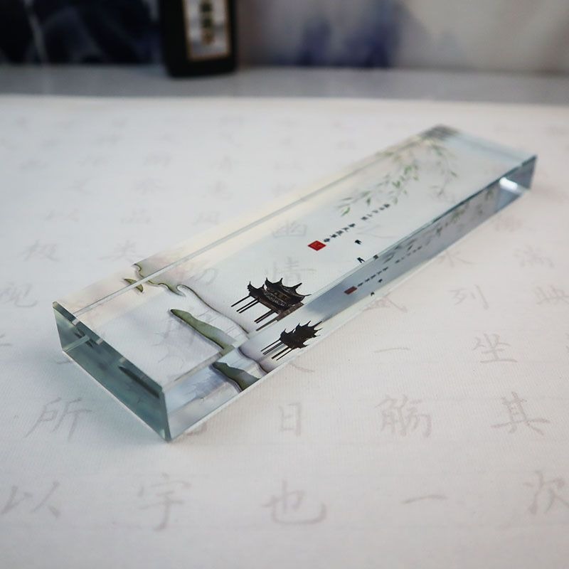 Glass Paperweight Traditional  - Book Weight Glass บทวิจารณ์และราคา