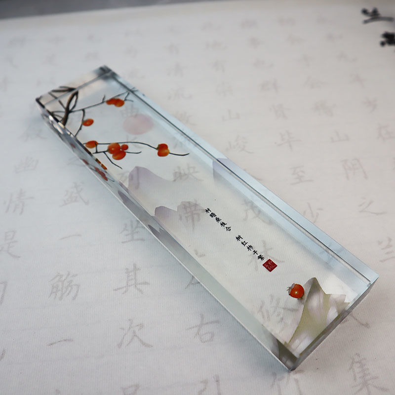 Glass Paperweight Traditional  - Book Weight Glass บทวิจารณ์และราคา