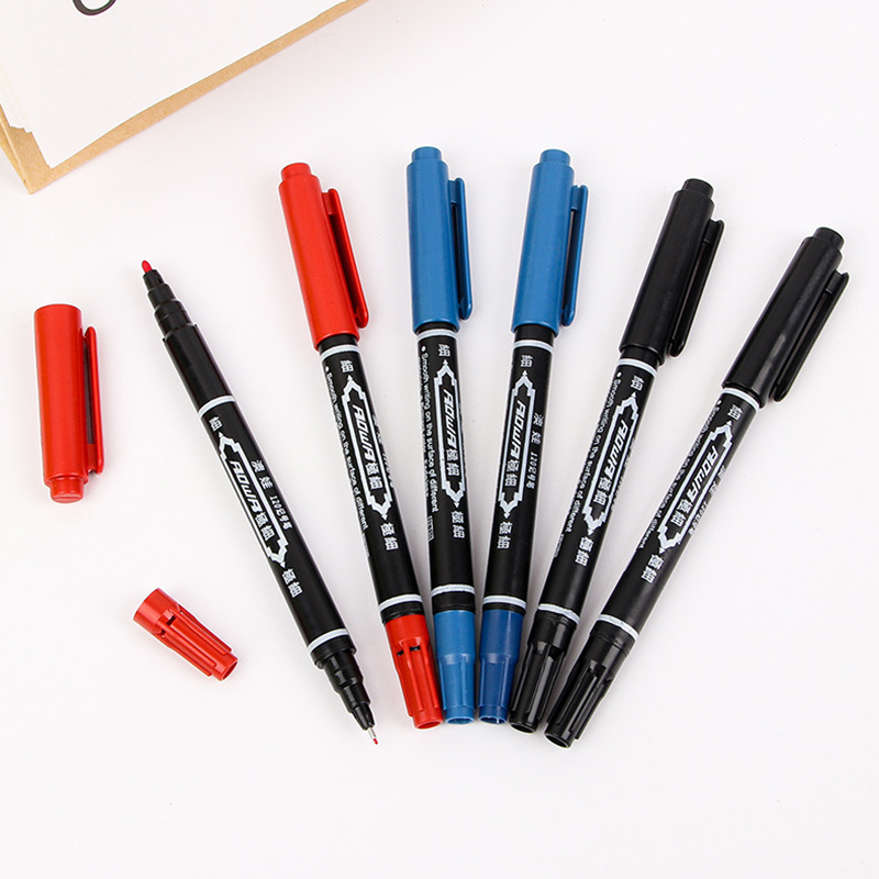 10Pcs Twin Tip Permanent Marke - Correction Pen Fine บทวิจารณ์และราคา