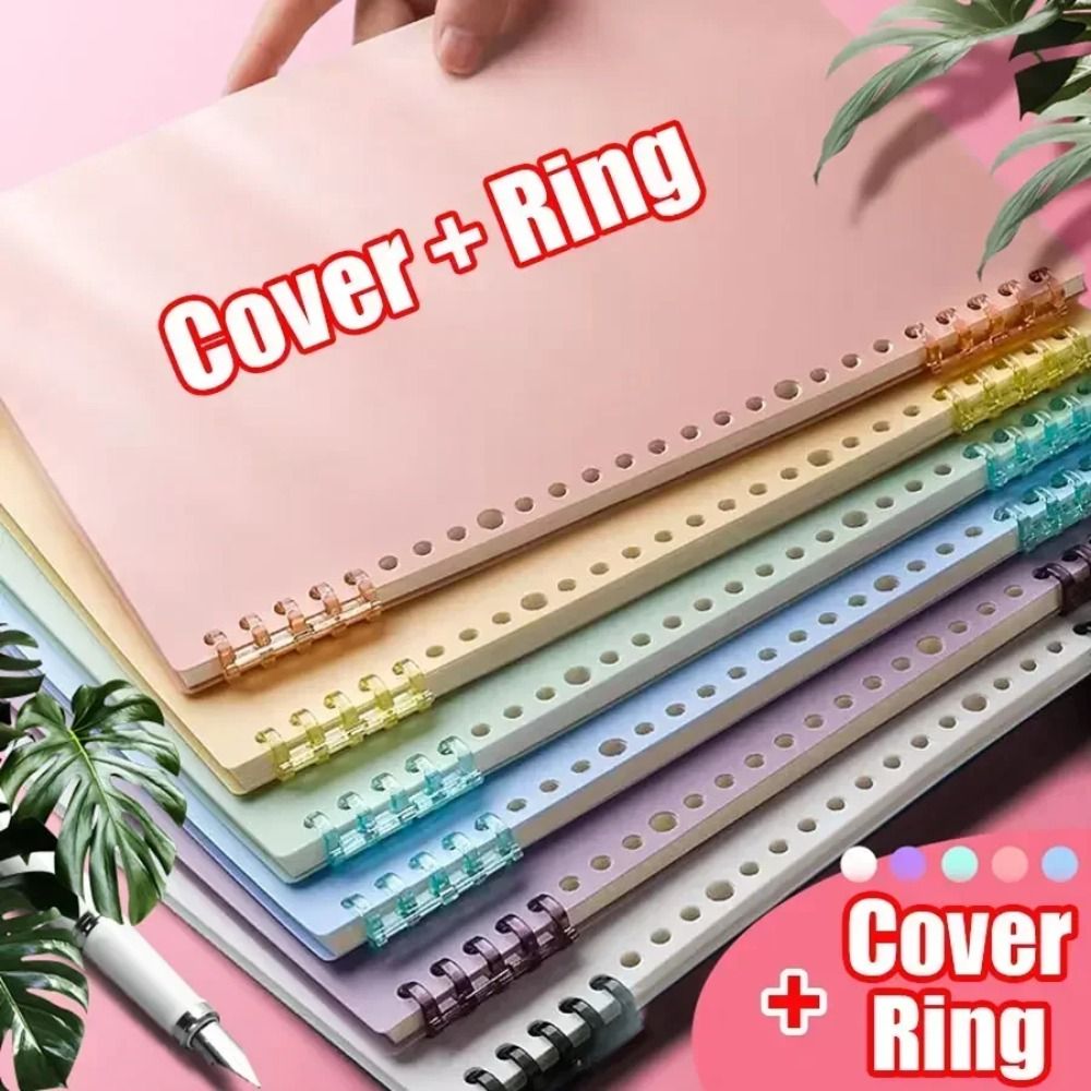 4Pcs PP Loose-leaf Book Cover  - Binder A4 Lever บทวิจารณ์และราคา