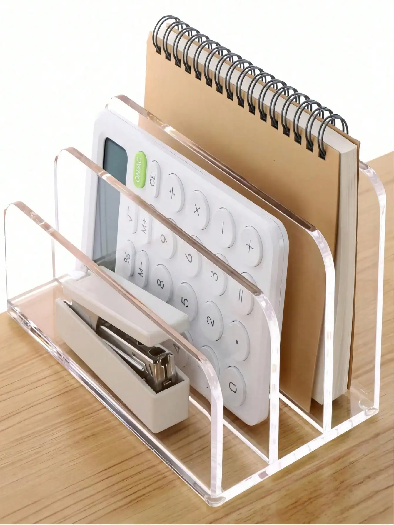 1Pc Acrylic File Folder, Desk  - Magazine Holder Rack บทวิจารณ์และราคา