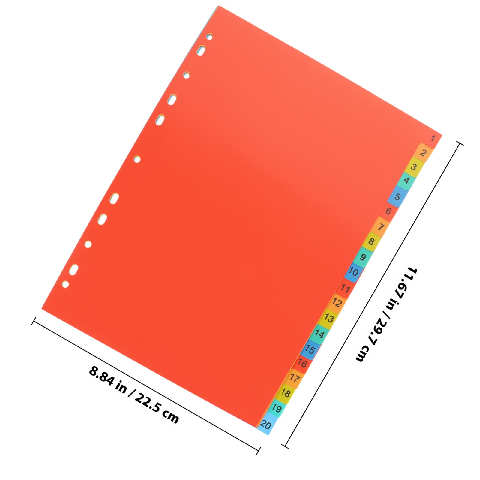 20 Sheets A4 Heavy Duty Binder - Tab Divider A4 บทวิจารณ์และราคา