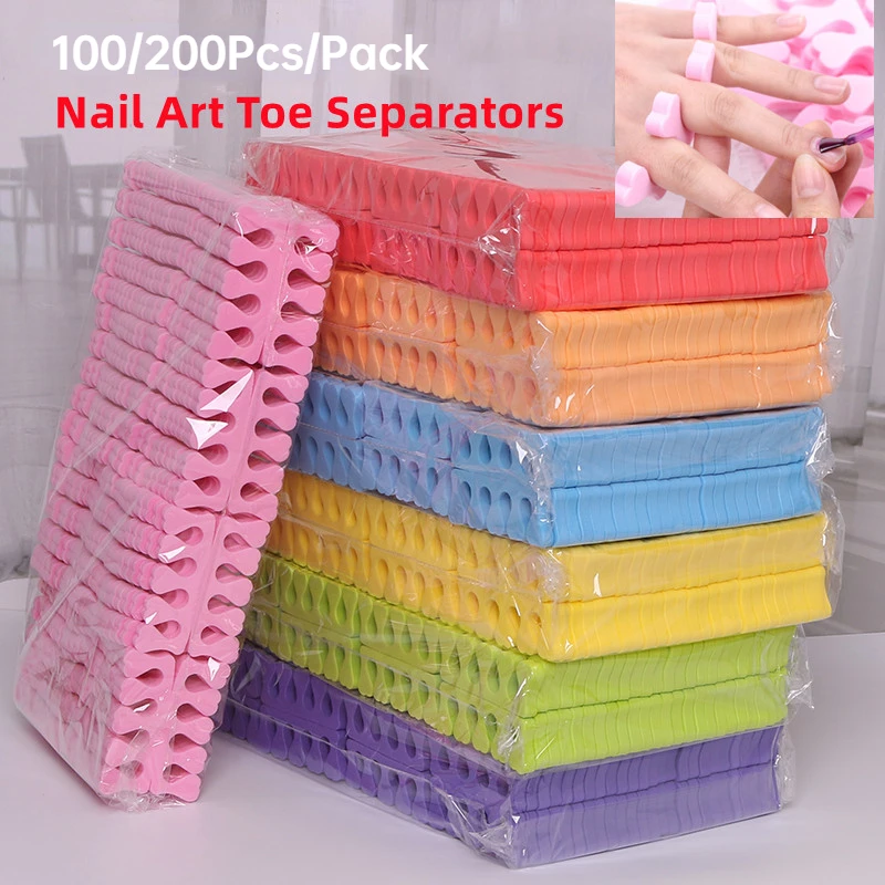 100,200pcs/Pack Nail Art Toe S - Gel Refill Pack บทวิจารณ์และราคา