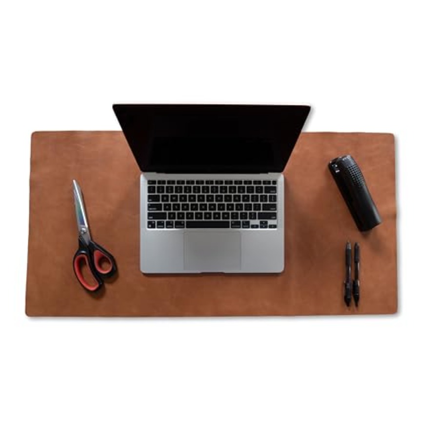 Genuine Leather Desk Pad Offic - Leather Desk Pad บทวิจารณ์และราคา