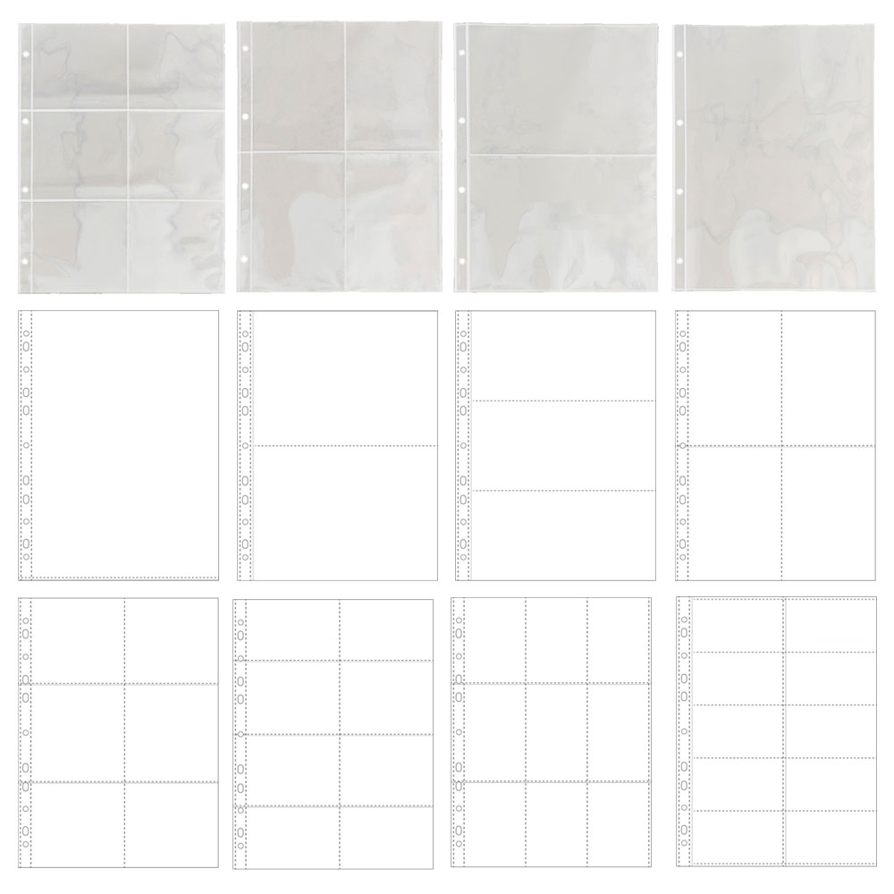 A4 Clear 10 Pcs Photo Album Re - Binder A4 Lever บทวิจารณ์และราคา