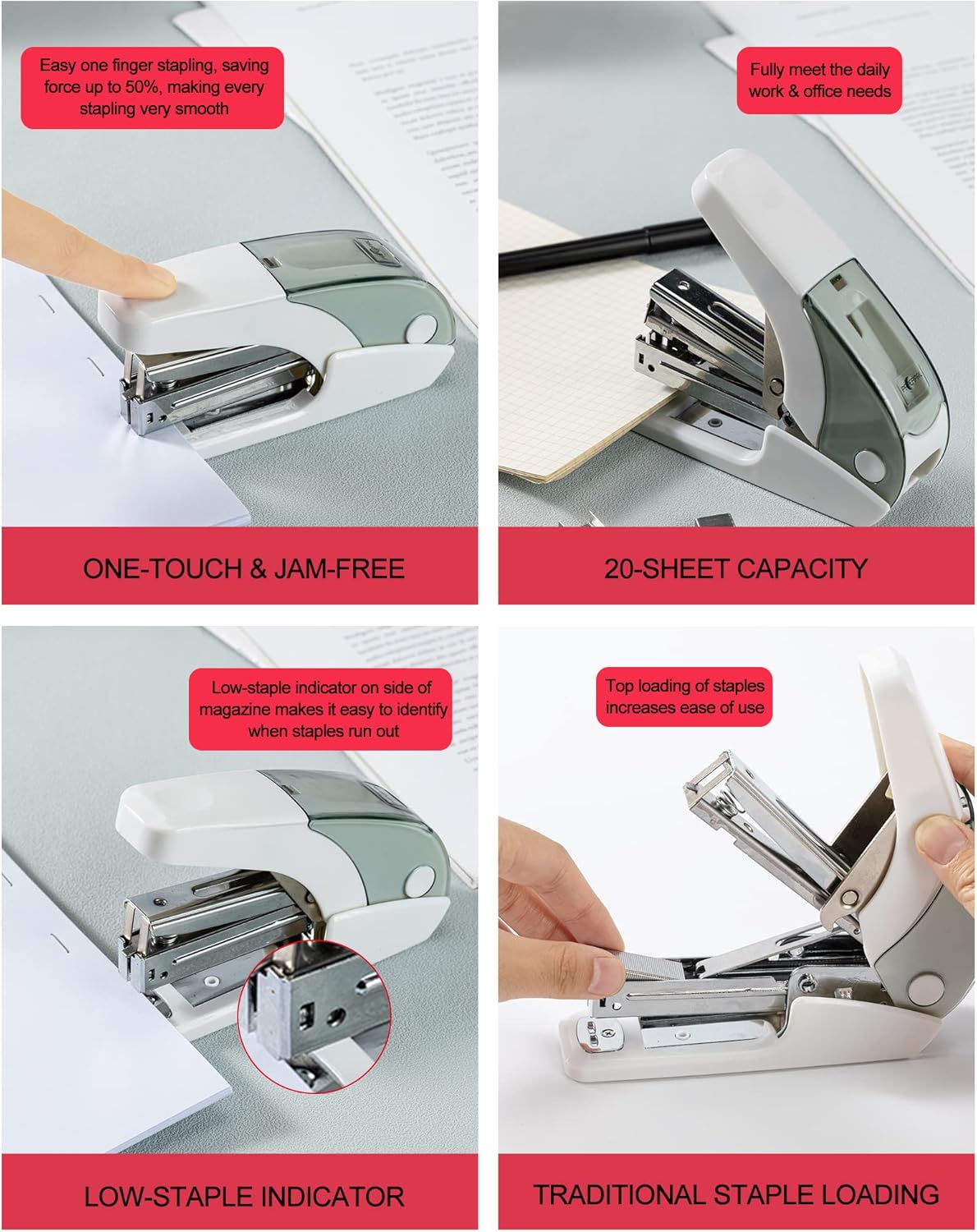 Effortless Standard Stapler Se - Stapler Half Strip บทวิจารณ์และราคา