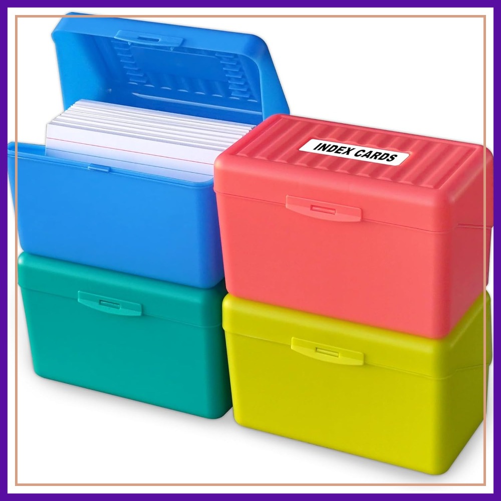 Olivo Index Card Holder Box 3x - Index Card Holder บทวิจารณ์และราคา