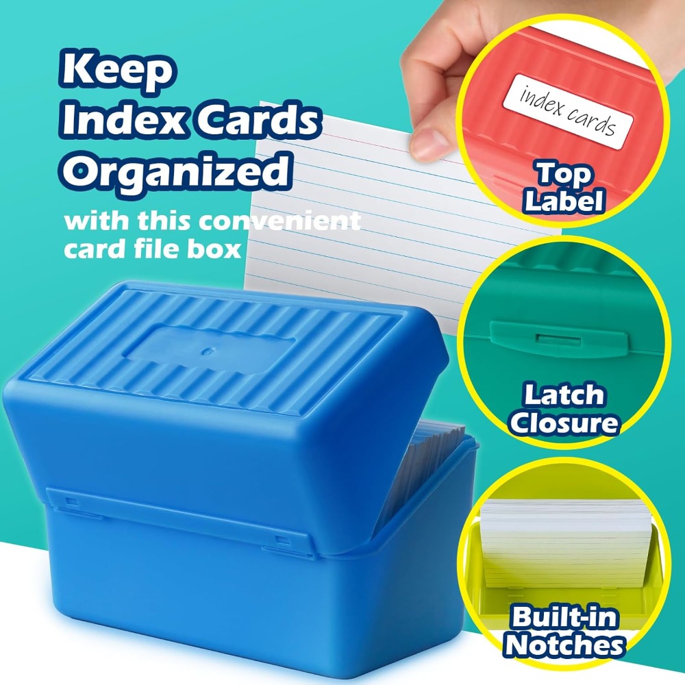 Olivo Index Card Holder Box 3x - Index Card Holder บทวิจารณ์และราคา