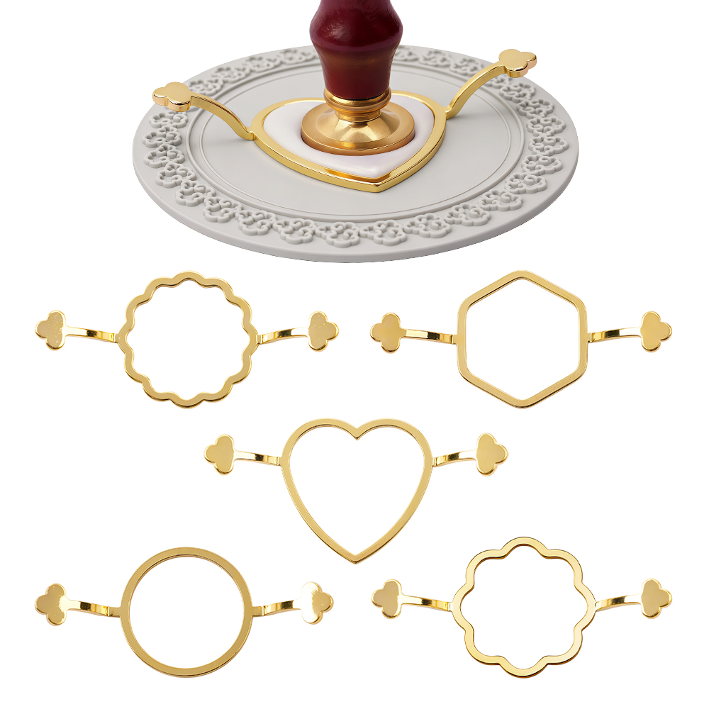 Set of 6 Metal Wax Seal Stamps - Wax Seal Stamp Set บทวิจารณ์และราคา