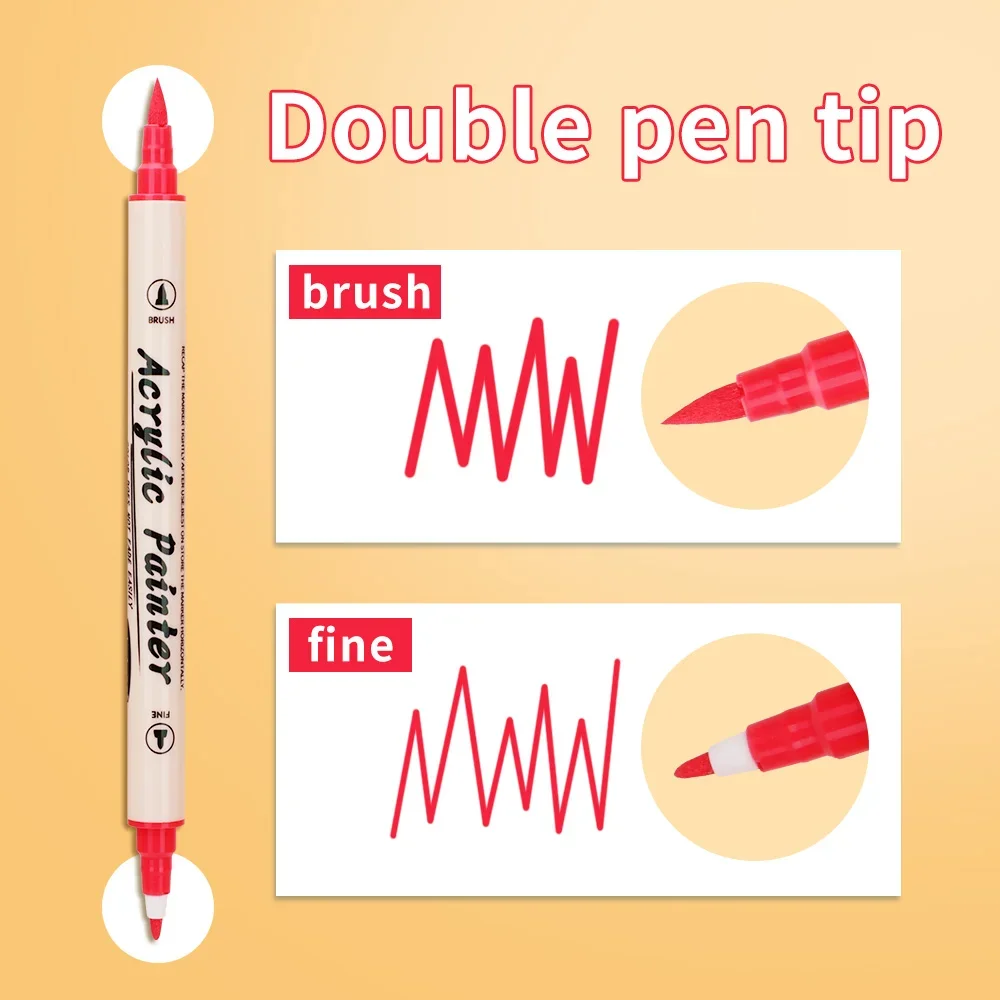 12-36 Colors Acrylic Paint Mar - Correction Pen Fine บทวิจารณ์และราคา