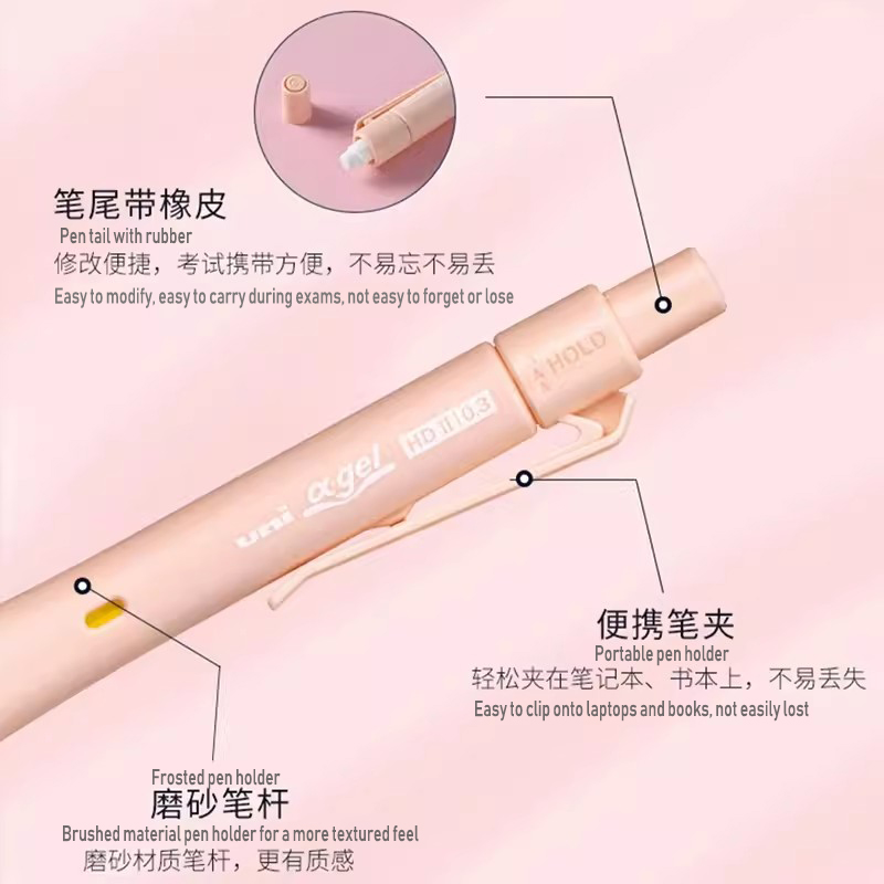 Uni M5-1009GG&UL-S Alpha-Gel S - Mechanical Pencil 0.3 บทวิจารณ์และราคา