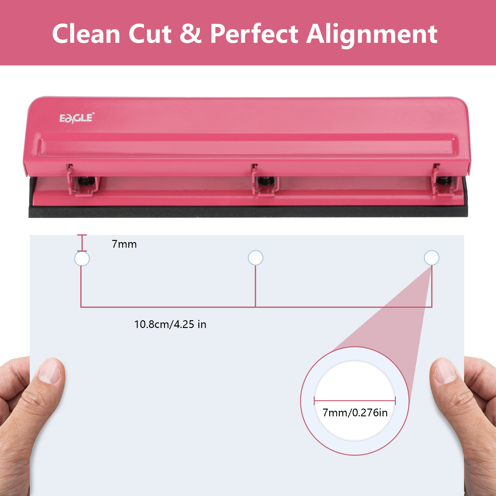 EAGLE 3-Hole Puncher for A4 Pa - Binder A4 Lever บทวิจารณ์และราคา