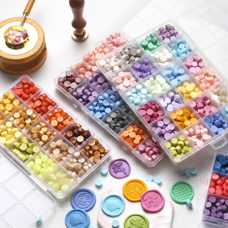 Retro Sealing Wax Beads Set 10 - Wax Seal Stamp Set บทวิจารณ์และราคา