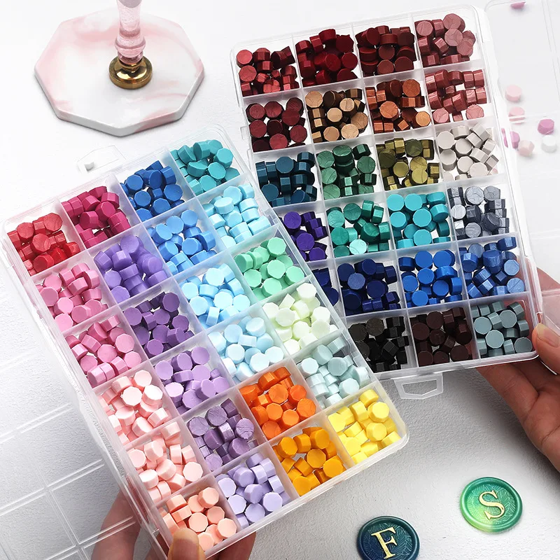 Retro Sealing Wax Beads Set 10 - Wax Seal Stamp Set บทวิจารณ์และราคา