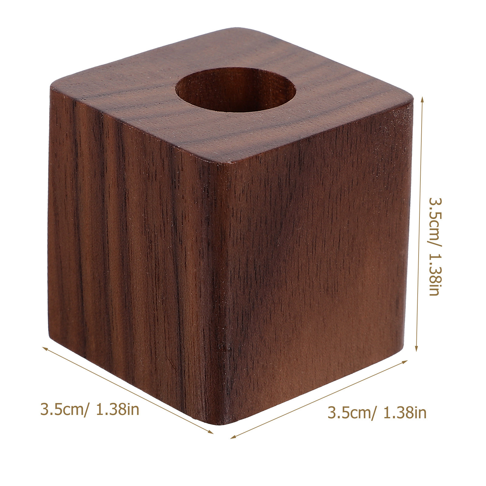 Single Wood Pen Holder Walnut  - Pen Rest Single บทวิจารณ์และราคา