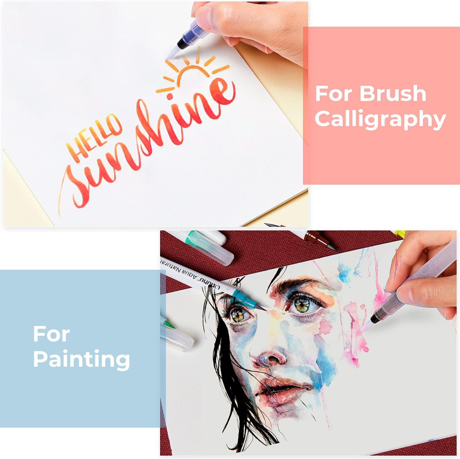6/12/18pcs Water Color Brush P - Correction Pen Fine บทวิจารณ์และราคา
