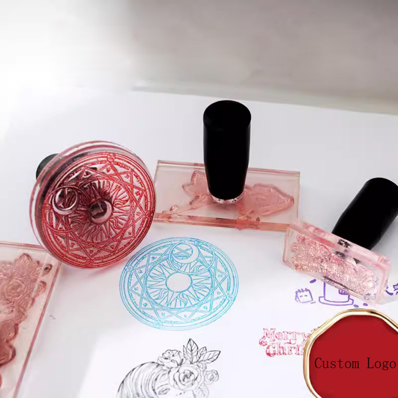 Private Customized Seal Stamp  - Rubber Date Stamp บทวิจารณ์และราคา