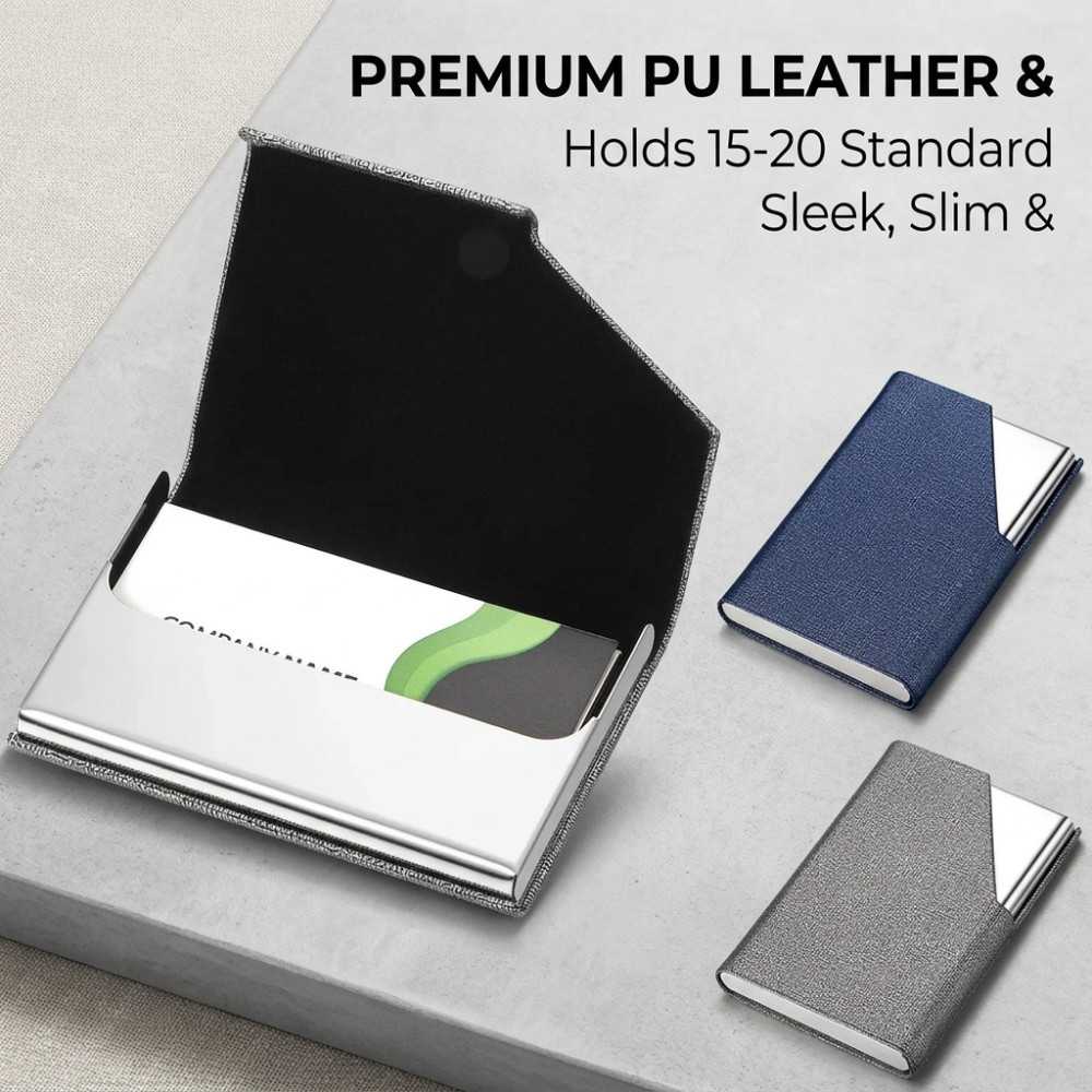 95*63mm Business Card Holder w - Index Card Holder บทวิจารณ์และราคา