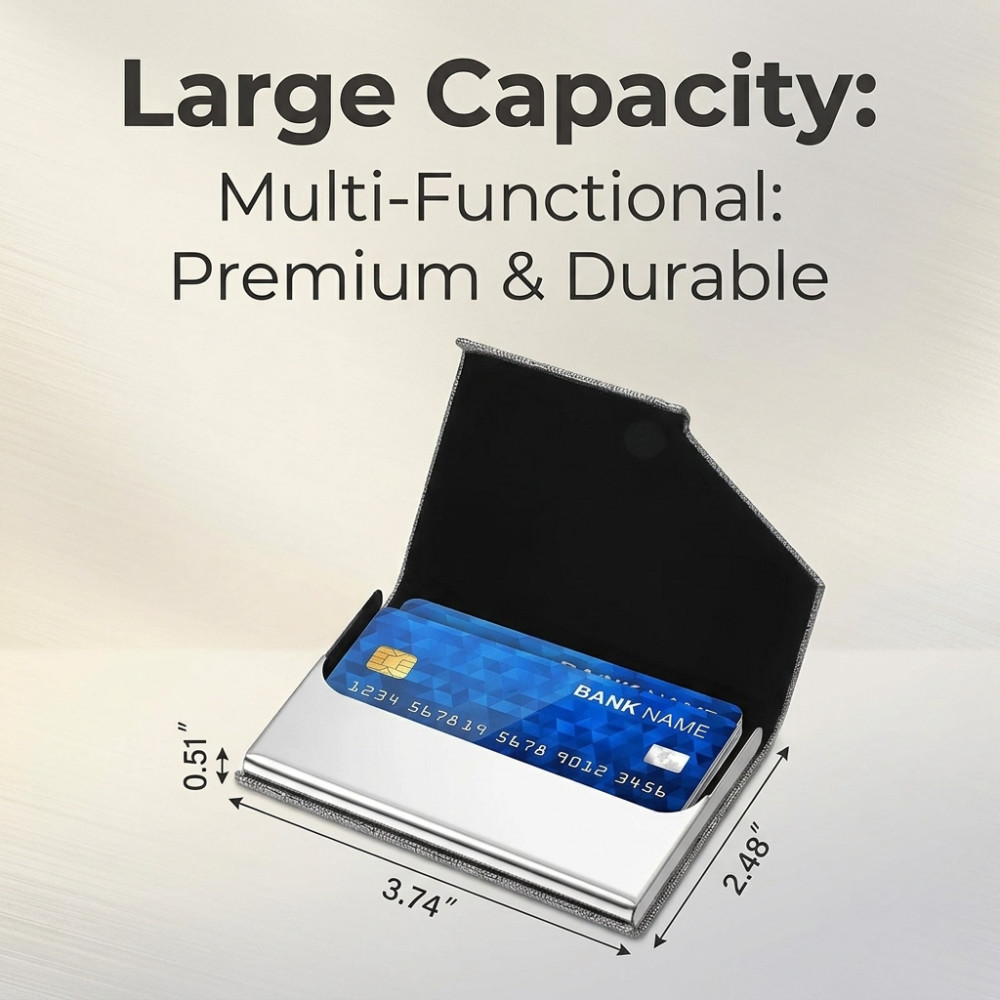95*63mm Business Card Holder w - Index Card Holder บทวิจารณ์และราคา