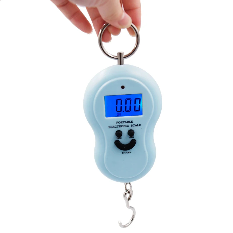 50kg 10g Digital Fishing Scale - Tape Dispenser Weighted บทวิจารณ์และราคา