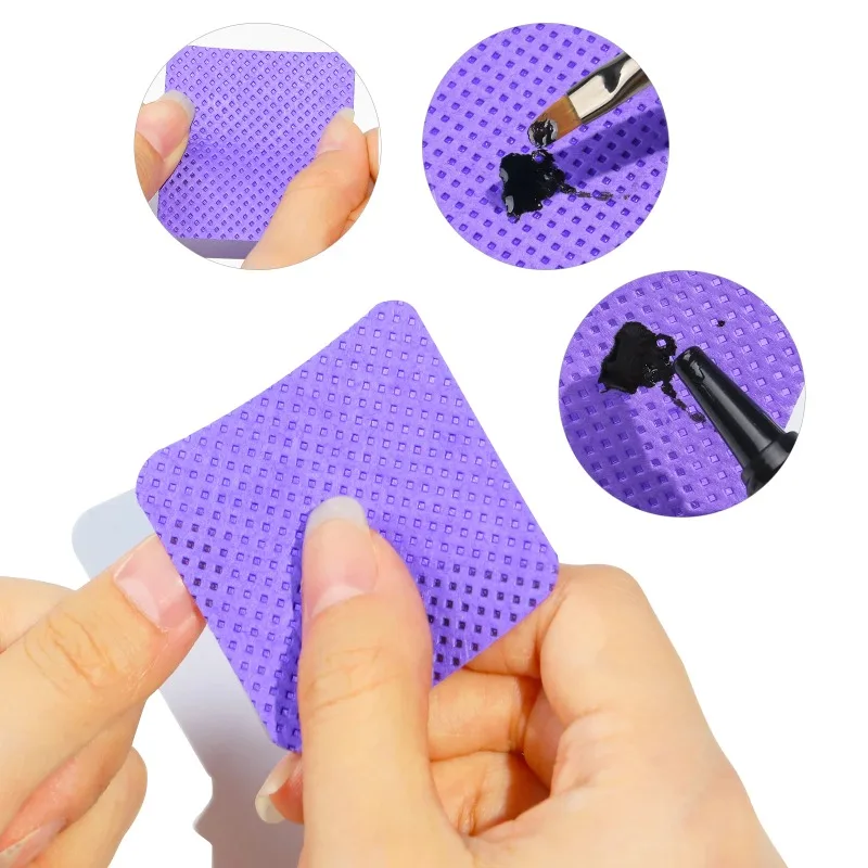 100pcs/Pack Lint-free Nail Pol - Gel Refill Pack บทวิจารณ์และราคา