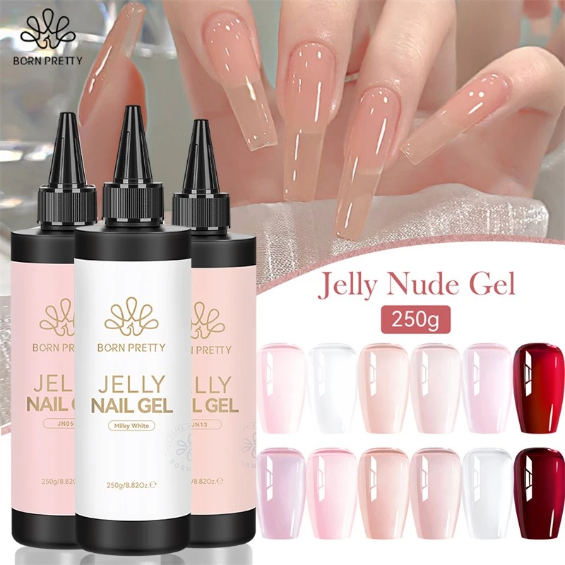 BORN PRETTY 250g Jelly Milky W - Gel Refill Pack บทวิจารณ์และราคา