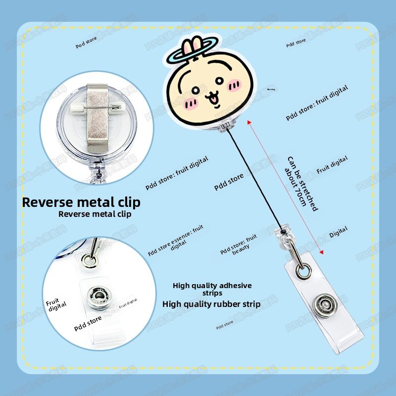 Jhikawas Retractable Badge Ree - Index Card Holder บทวิจารณ์และราคา