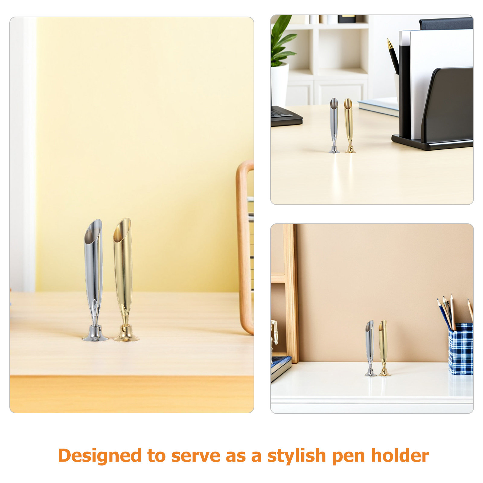 3Pcs Metal Single Pen Stand Ho - Pen Rest Single บทวิจารณ์และราคา