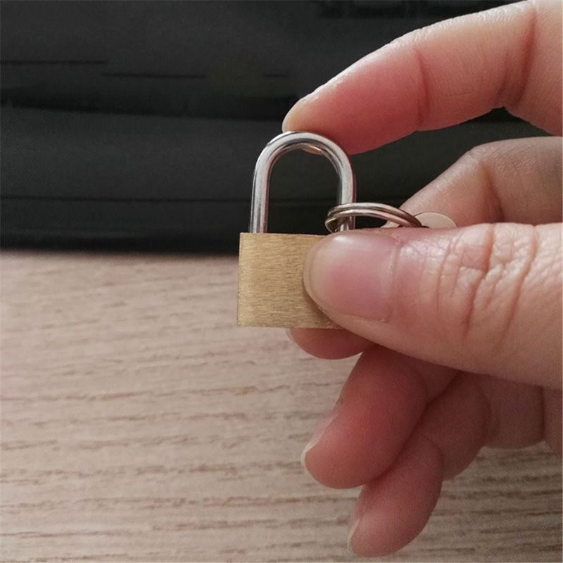 Brass Padlock with Keys, Small - Letter Opener Brass บทวิจารณ์และราคา