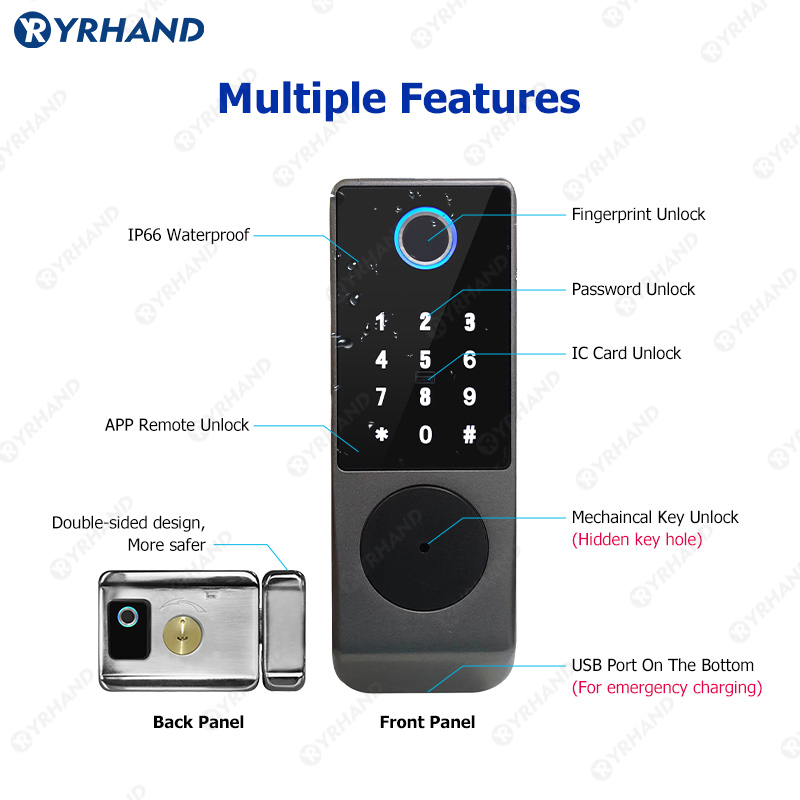Tuya Smart lock Waterproof Wif - Letter Opener Brass บทวิจารณ์และราคา