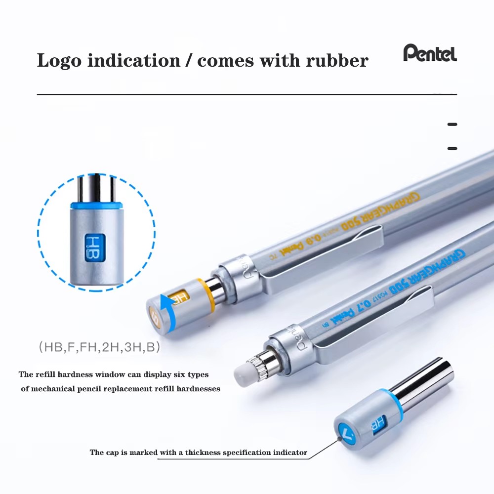1pc Pentel Graphgear 500 Draft - Mechanical Pencil 0.3 บทวิจารณ์และราคา