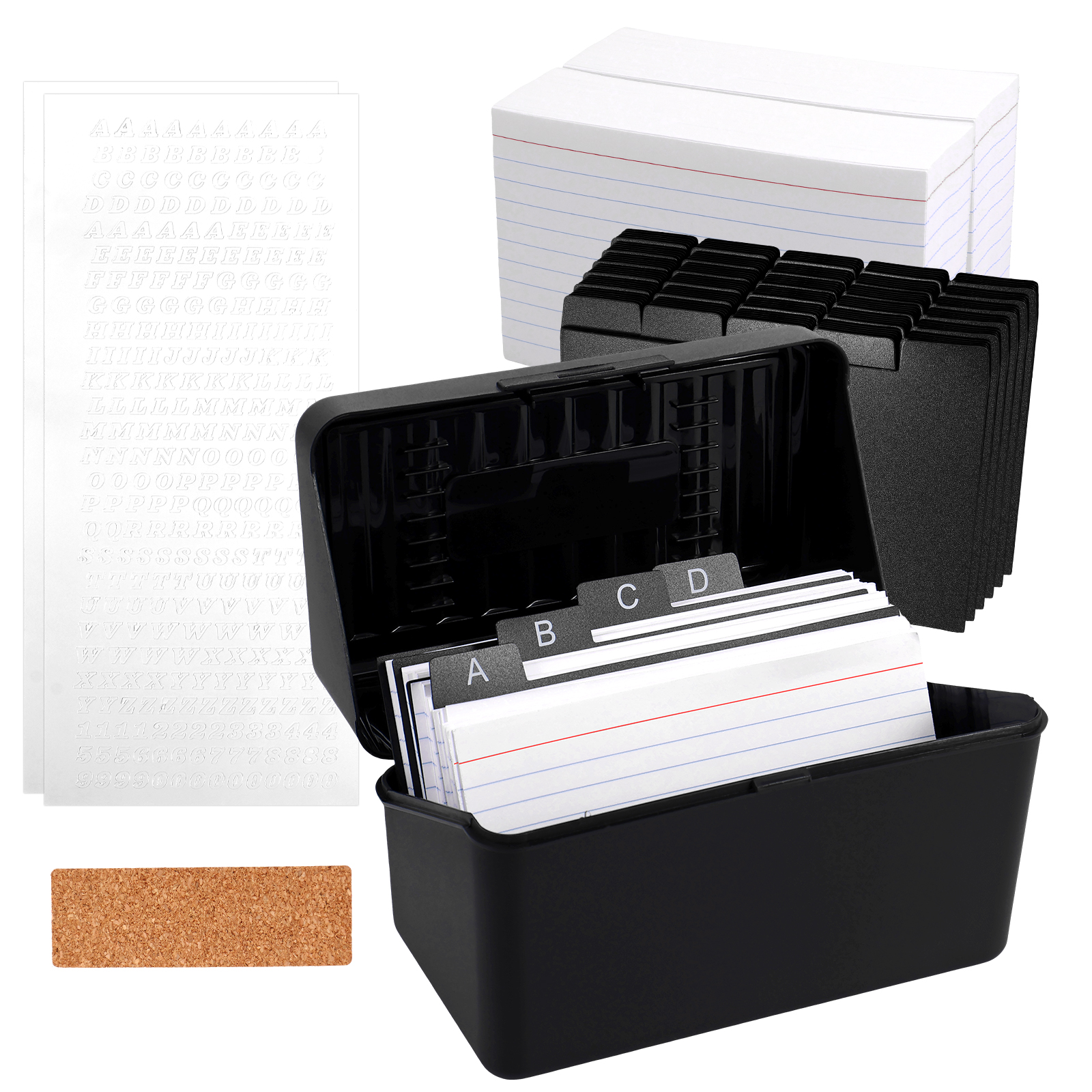 1 Set Index Card Organizer Box - Card Index Box บทวิจารณ์และราคา